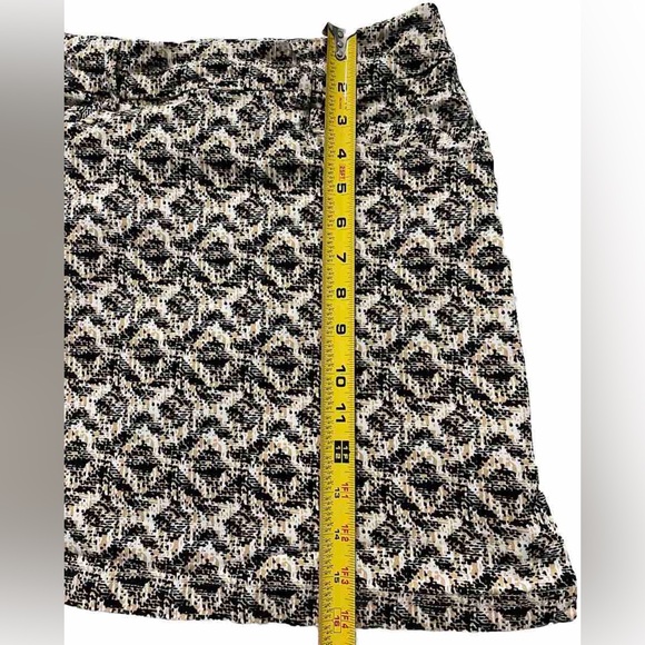 SPORT HALEY Skort Dauphine Skirt Pullon Golf/Tennis Beige/Black/White Womens 4 - Picture 9 of 10